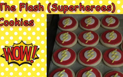 The Flash Sugar Cookies (Decorating Tutorial) Part 2