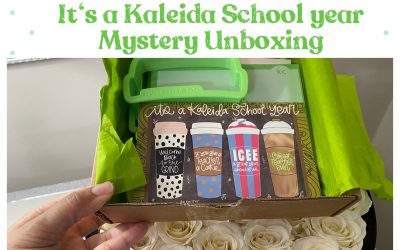 its a Kaleida School Year Mystery Unboxing